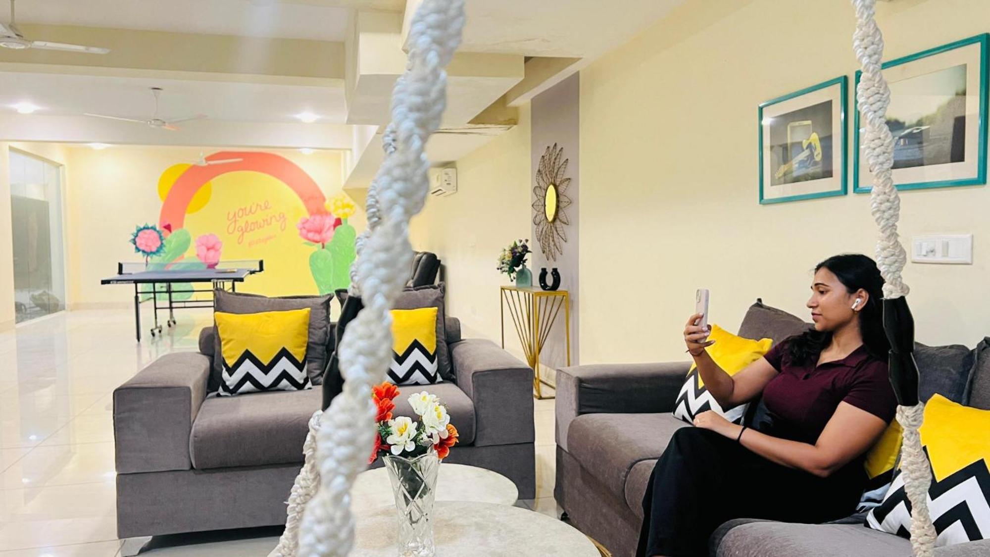 גורגאון Bluo Studio1 Golf Course Road, Gym, Balcony Garden מראה חיצוני תמונה