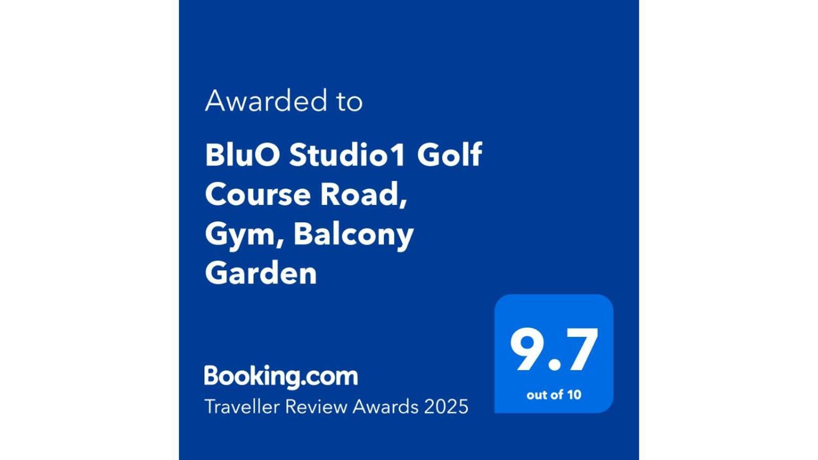 גורגאון Bluo Studio1 Golf Course Road, Gym, Balcony Garden מראה חיצוני תמונה